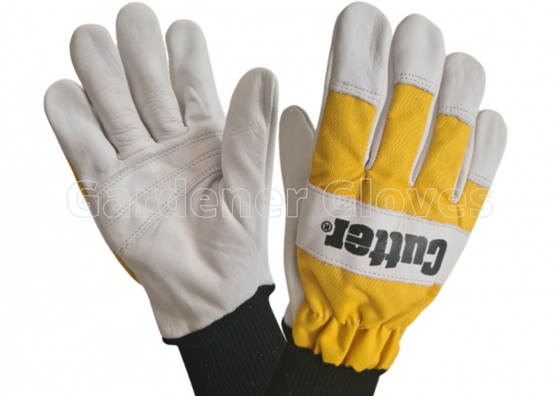 Waterproof shop chainsaw gloves